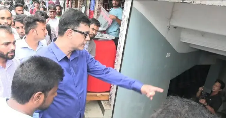 নারায়ণগঞ্জ উন্নয়ন কর্তৃপক্ষের পরিদর্শন